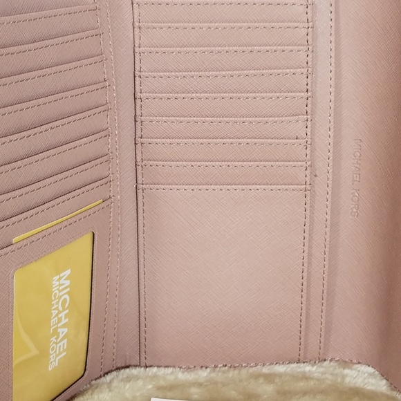 NWT Michael Kors Jet Set Travel Trifold Wallet - Picture 6 of 6